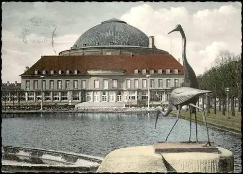 Ansichtskarte Hannover Stadthallengarten 1958