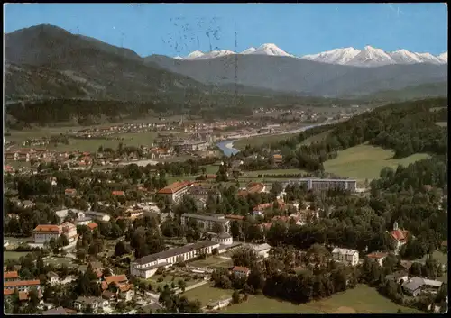 Ansichtskarte Bad Tölz Blick über die Stadt 1974