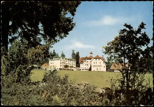 Ansichtskarte Kniebis-Freudenstadt Kurhotel 1965