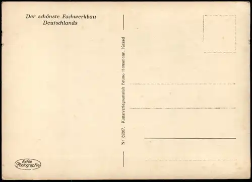 Ansichtskarte Hildesheim Knochenhauer-Amtshaus 1940