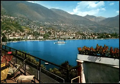 Ansichtskarte Locarno Lago Maggiore Scorcio panoramico 1970
