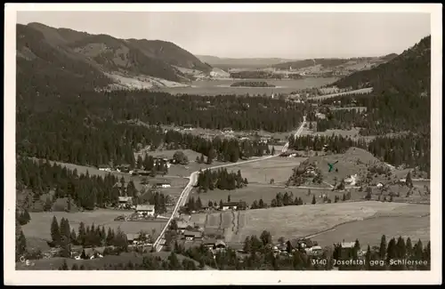 Josefstal-Schliersee Josefstal geg. Schliersee Panorama-Ansicht 1940