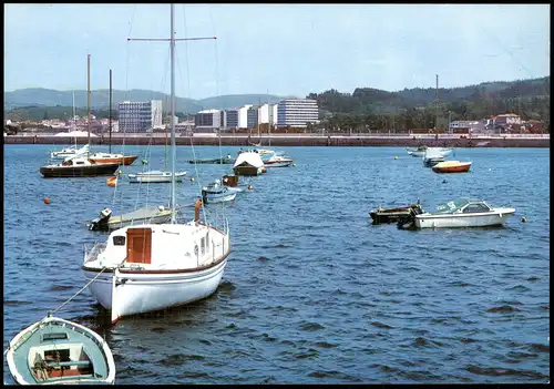 Postales Vilagarcía de Arousa La Darsena La Darse The Dock 1990