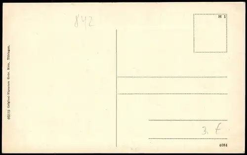 Ansichtskarte Weltenburg-Kelheim Donauschlucht bei Kloster Weltenburg. 1909