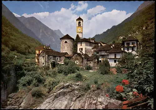 Ansichtskarte Lavertezzo Lavertezzo (Valle Verzasca) Kanton Tessin 1990