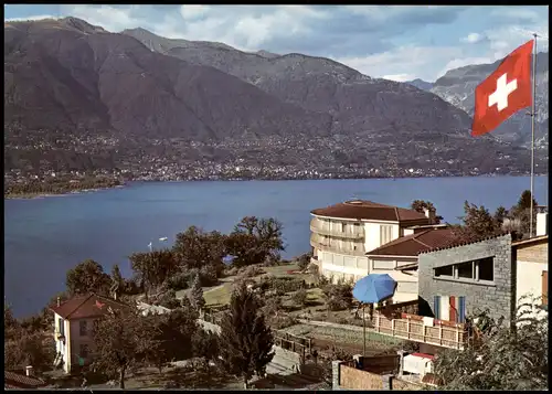 Ansichtskarte Locarno S. NAZZARO-GAMBAROGNO Lago Maggiore 1980