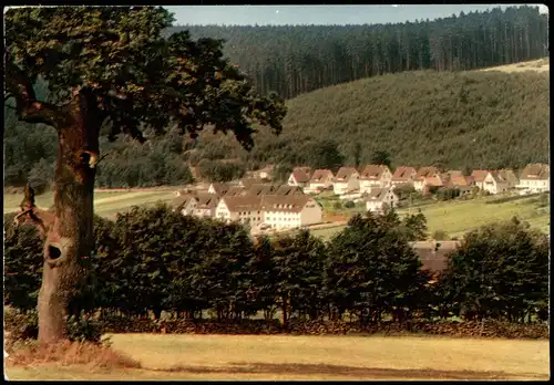Ansichtskarte Neuhaus im Solling-Holzminden Blick auf das DRK-Kinderheim 1970