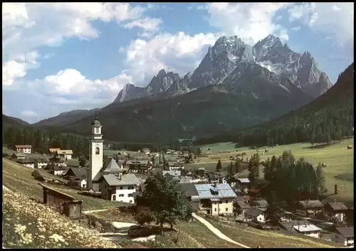 .Trentino-Südtirol SESTO Croda Rossa Dolomiten SEXTEN gegen Rotwand 1980