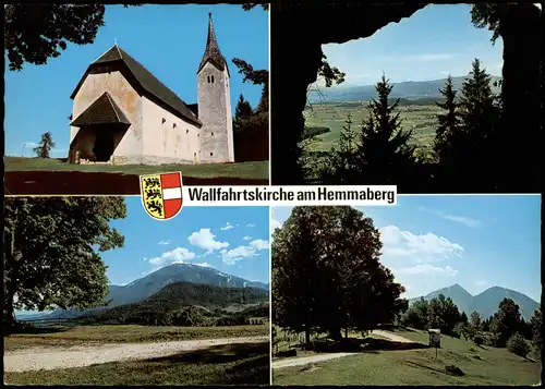 Ansichtskarte Kärnten Mehrbildkarte Wallfahrtskirche am Hemmaberg 1980