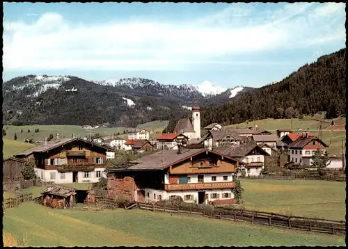 Ansichtskarte Scholastika-Achenkirch Panorama Achenkirch am Achensee 1980