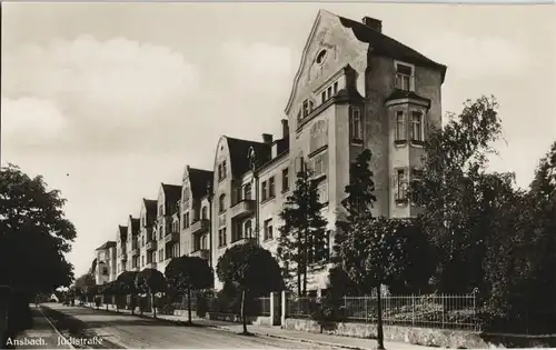 Ansichtskarte Ansbach Jüdtstraße - Fotokarte 1926