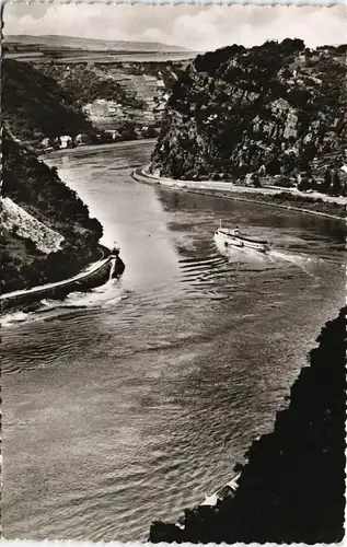 Ansichtskarte Sankt Goar Rheintal an der Loreley 1958/1959