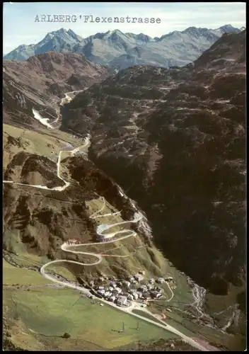 Stuben am Arlberg-Klösterle am Arlberg Flexenstraße / Flexenpass 1988