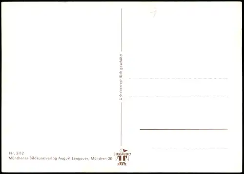 Scherzkarte Mann mit Bier und Regenschirm unter der Deusche "Mei Kneippkur" 1987