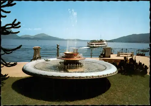 Cartoline Baveno Fahrgastschiff auf dem Lago Maggiore 1970