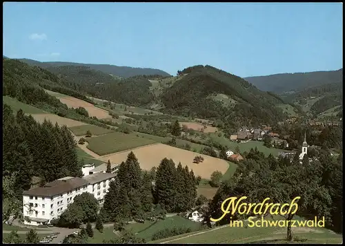 Ansichtskarte Nordrach Panorama-Ansicht; Ort im Schwarzwald 2000