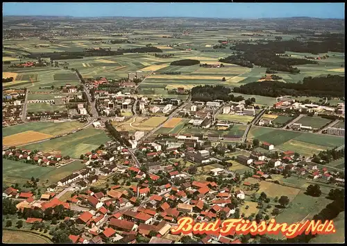 Ansichtskarte Bad Füssing Luftbild 1977