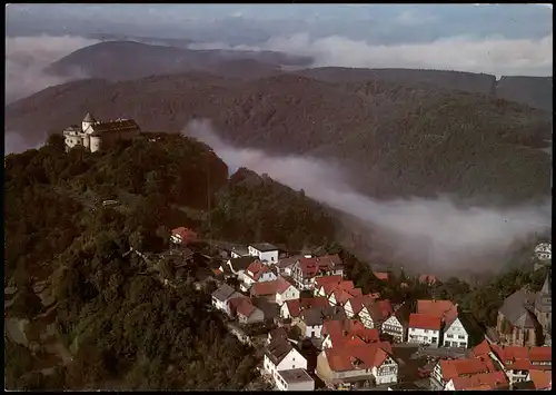 Ansichtskarte Waldeck (am Edersee) Luftbild 1986
