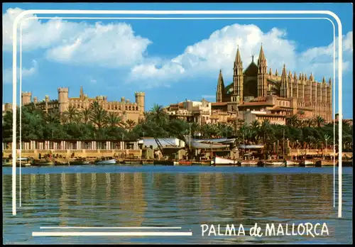 Postales Palma ( de Mallorca) Kathedrale "La Seu" PALMA de MALLORCA 1987