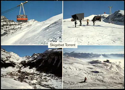 Leukerbad Leiggerbad Loèche-les-Bains Skigebiet   Albinen Wallis 1990