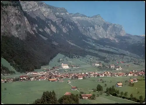 Ansichtskarte Muotathal Muotathal Panorama-Gesamtansicht 1970