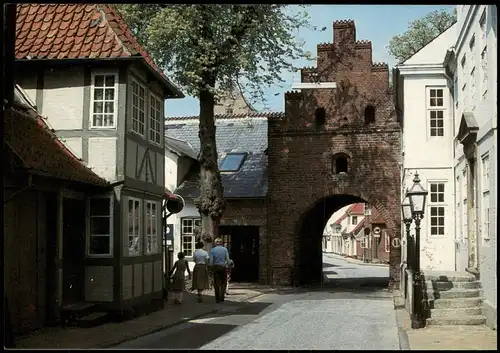 Postcard Faaborg Ortsansicht 1970