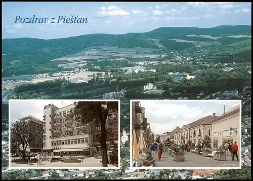 Pistyan Pistian | Piszczany | Piešťany (Pöstyény)   Mehrbild-AK 2000