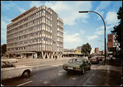 Ansichtskarte Bergedorf-Hamburg Bergedorfer Straße, Autos 1972