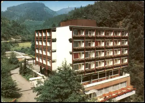 Ansichtskarte Oppenau Erholungsheim Haus Wasserfall - Lierbach 1984