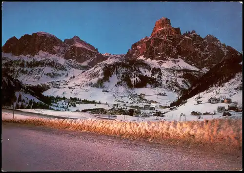 .Trentino-Südtirol Dolomiti  1558 Notturno Dolomiten Corvara bei Nacht 1980