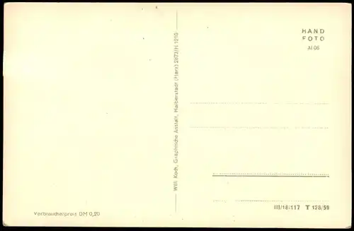 Ansichtskarte Altenbrak Blick von der Waldbühne 1959