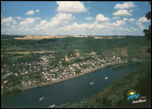 Ansichtskarte Löf  Mosel  1997  gel. Stempel Bahn Betriebskrankenkasse