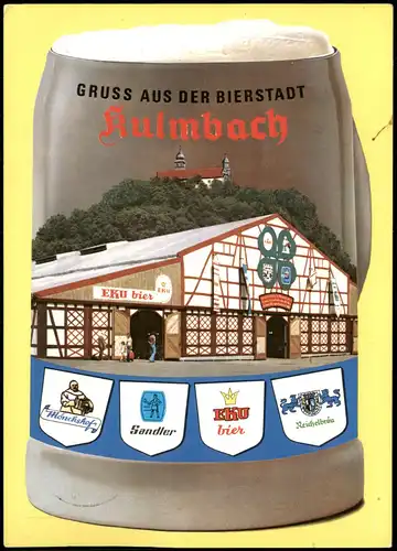 Ansichtskarte Kulmbach Bierstadt - Bierzelt 1977