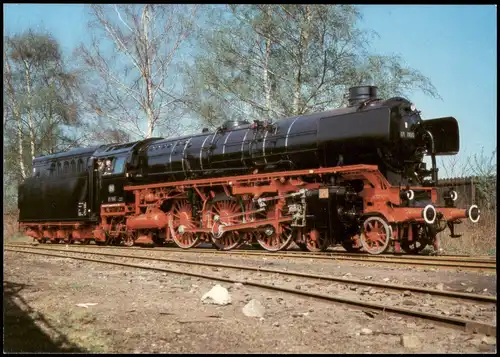 Verkehr Eisenbahn & Lokomotiven: Schnellzug-Dampflokomotive 01 1100 1985