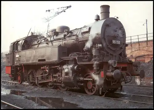 Verkehr Eisenbahn & Lokomotiven: Berliner Stadtbahnlokomotive im Ostbahnhof 1980