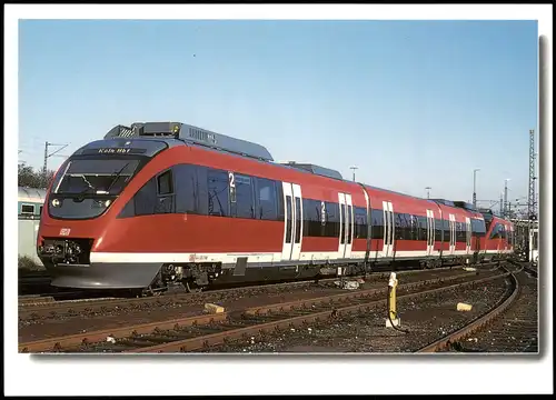 Eisenbahn Zug Nahverkehrstriebwagenzug 644 008  Köln-Deutzerfeld 1998