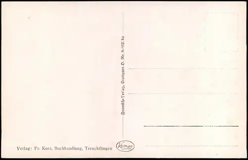 Ansichtskarte Treuchtlingen Stadt und Bahnhof 1932