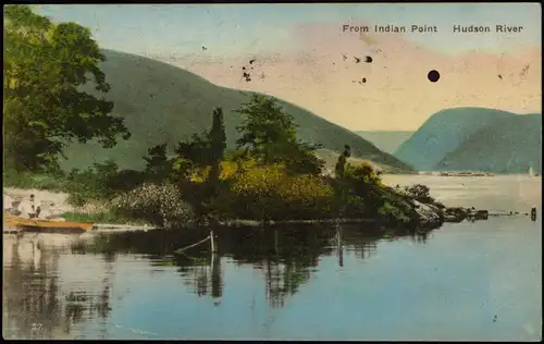 .USA United States of America From Indian Point Hudson River USA 1929