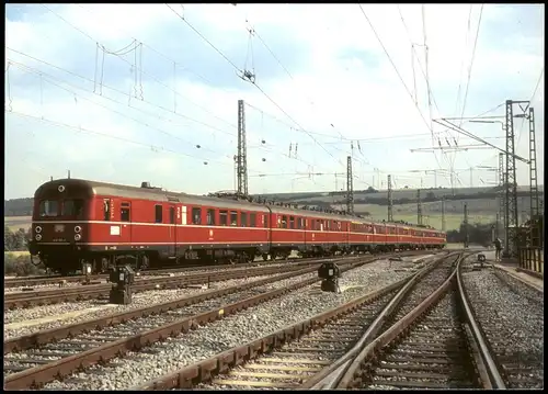 Eisenbahn & Bahn-Verkehr Elektrische Triebwagenzüge in Rottendorf 1984