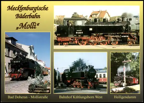 Eisenbahn-Bahn-Wesen & Verkehr: Mecklenburgische Bäderbahn "Molli" 2000