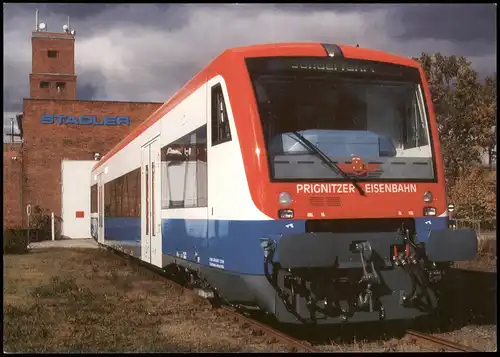 Eisenbahn-Bahn-Wesen & Verkehr: Regio-Shuttle RS 1 in Velten (Mark) 2003