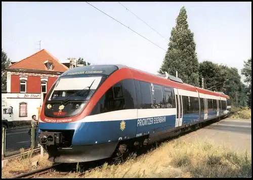 Talent VT 643.03 der Prignitzer Eisenbahn in Duisburg-Obermeiderich 2000
