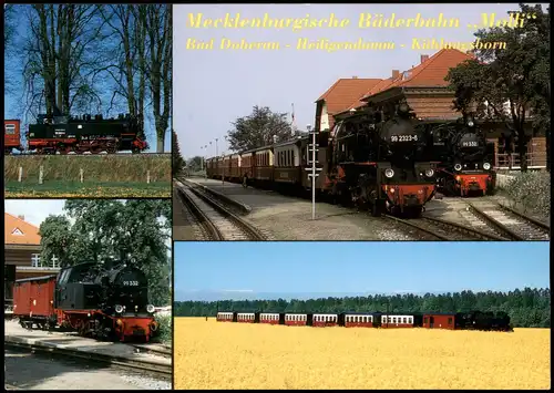 Mecklenburgische Bäderbahn Molli Eisenbahn-Bahn-Wesen & Verkehr 2000