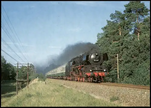 Verkehr & Eisenbahn Dampflokomotive Schnellzugdampflok 03 204 bei Schönow 1993