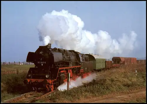 Ansichtskarte  Verkehr & Eisenbahn Dampflokomotive Typ Baureihe 50 3545 1994