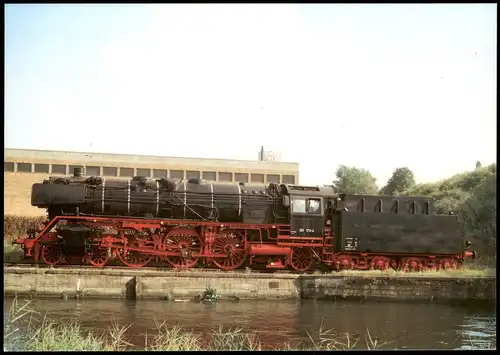 Motivkarte Verkehr & Eisenbahn Schnellzug-Dampflokomotive 001 173-4 1980