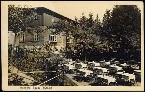Ansichtskarte Beiersdorf Huhbergbaude 1938