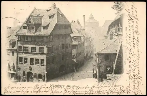 Ansichtskarte Nürnberg Albrecht-Dürer-Haus 1905