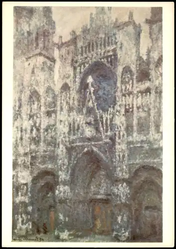 Ansichtskarte  MONET - Cathédrale de Rouen Musée du Louvre, Paris 1978