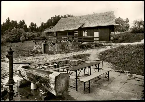 Ansichtskarte Bad Wildbad Waldraststätte Grünhütte 1975